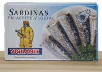 Sardinas en aceite de olivia - Sardinen in Olivenöl
