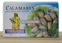 Calamares - Tintenfischin in amerik. Sauce (gefüllt)