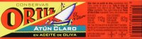 Atun Claro en Aceite 112gr. - Ortiz