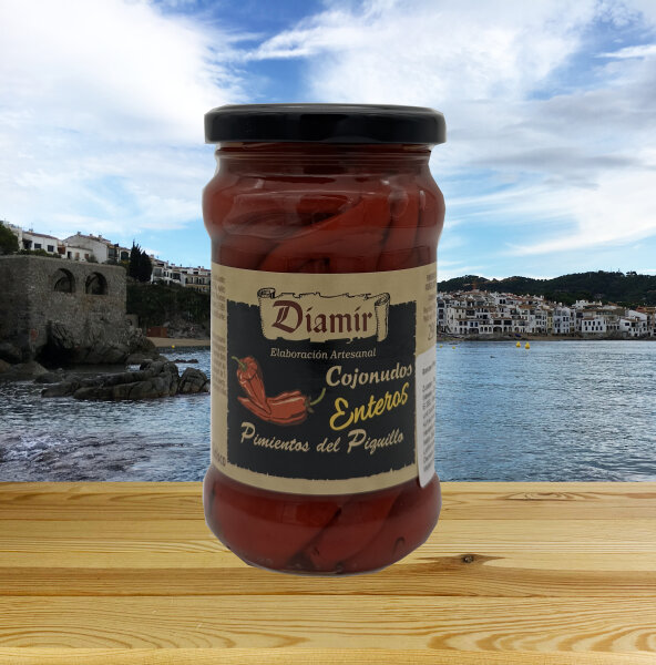 Pimiento piquillo extra Bujanda - Eingelegte gebratene Paprika 225g